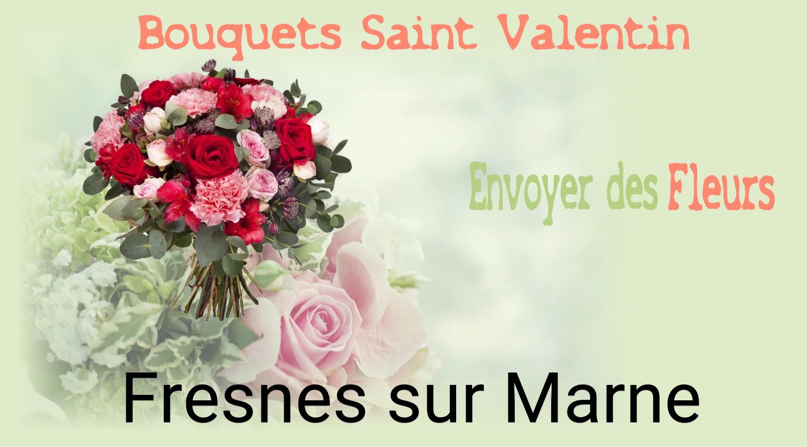 Roses de Saint-Valentin livrées à Fresnes-sur-Marne